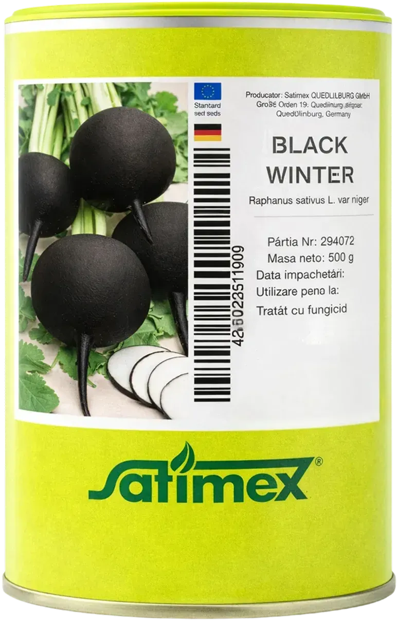 Semințe Ridiche de Iarnă Satimex Black Winter