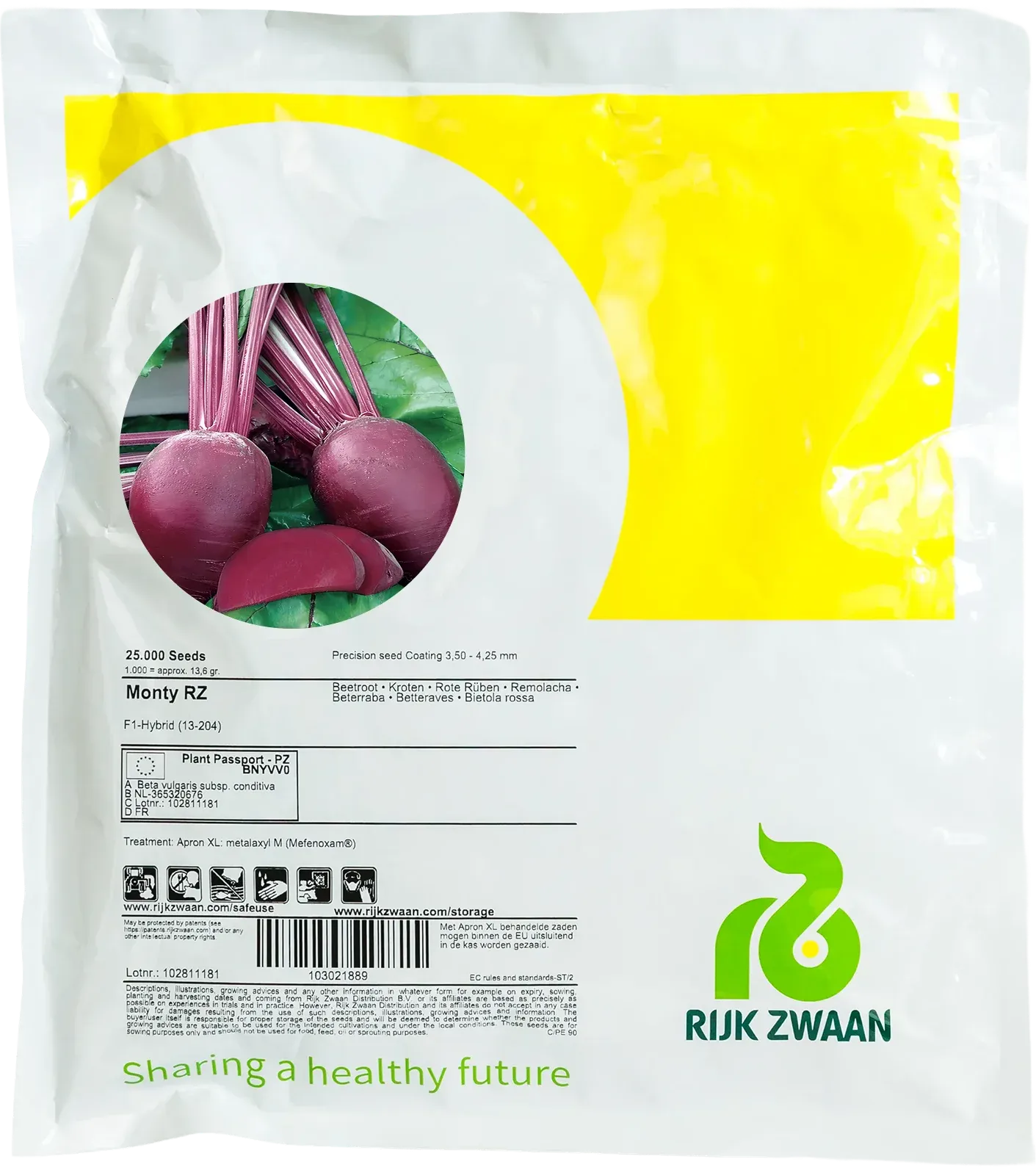 Semințe Sfeclă Roșie Rijk Zwaan Monty F1
