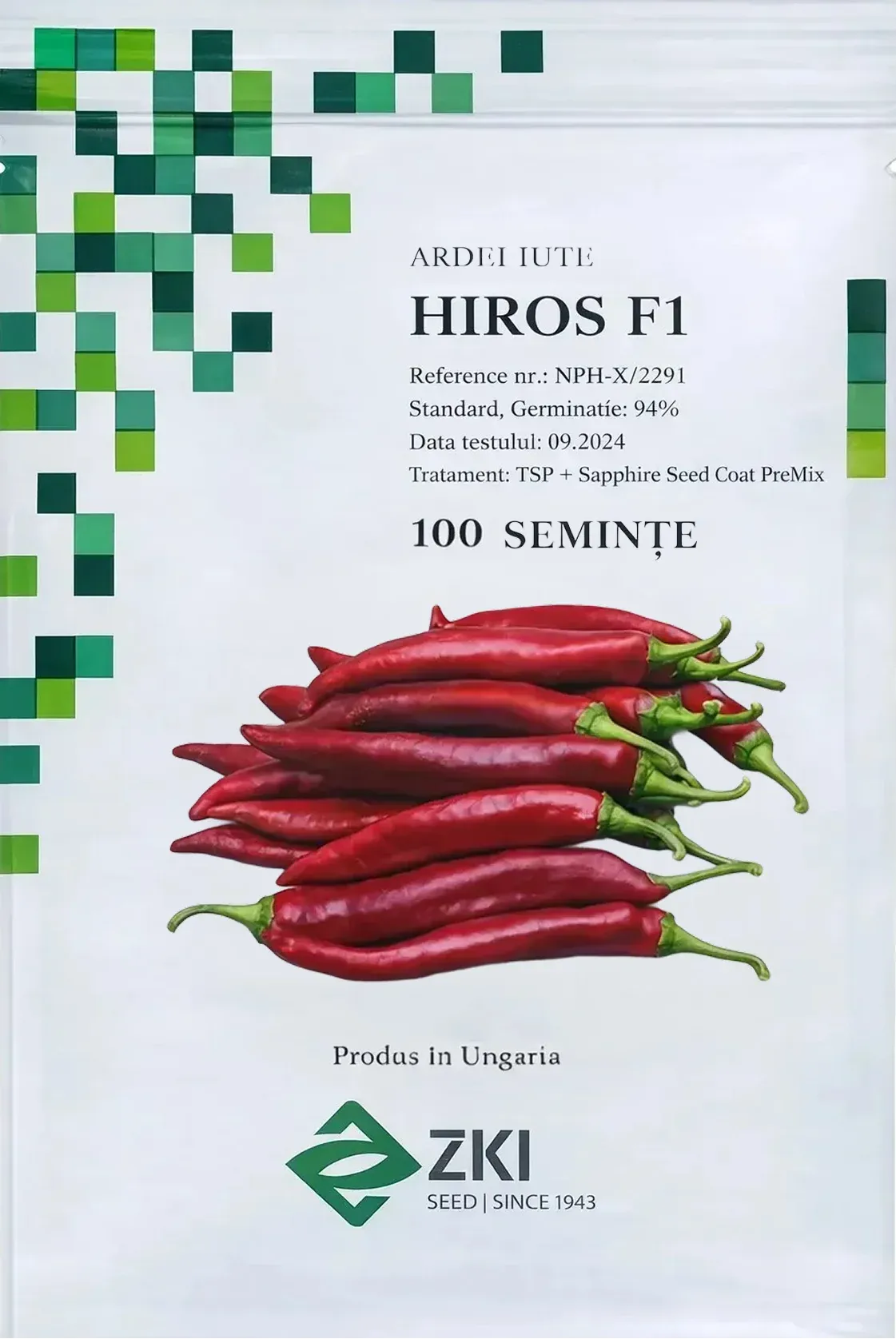 Semințe Ardei Iute ZKI Hiros F1