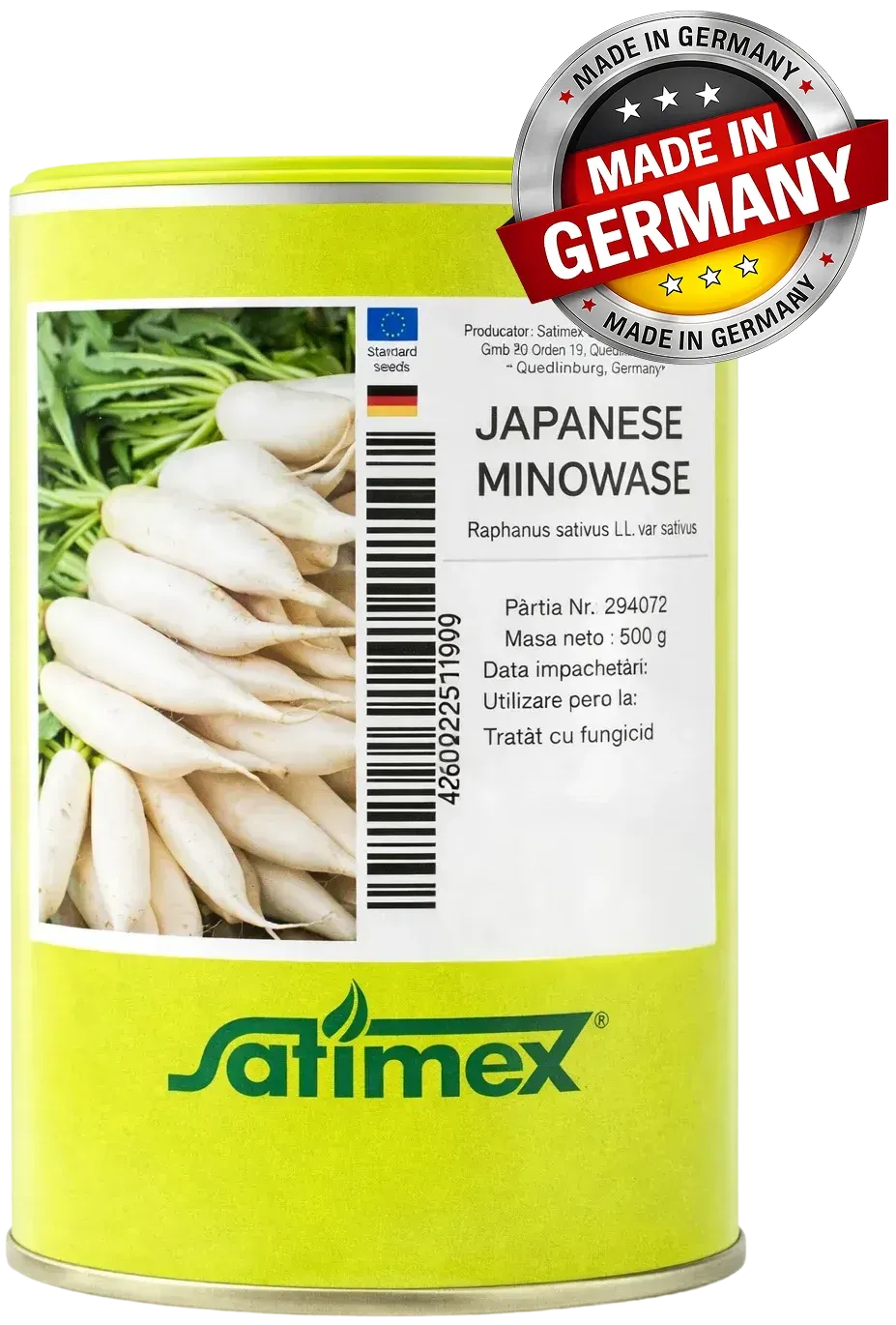 Semințe Ridiche Daikon Satimex Japanese Minowase