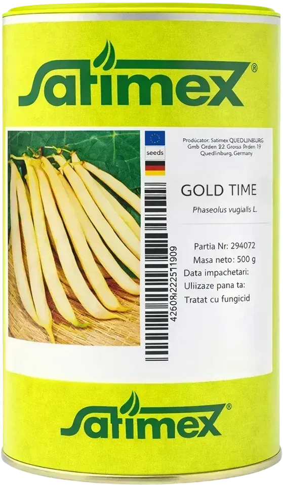 Semințe Fasole Păstăi Satimex Gold Time (soi)