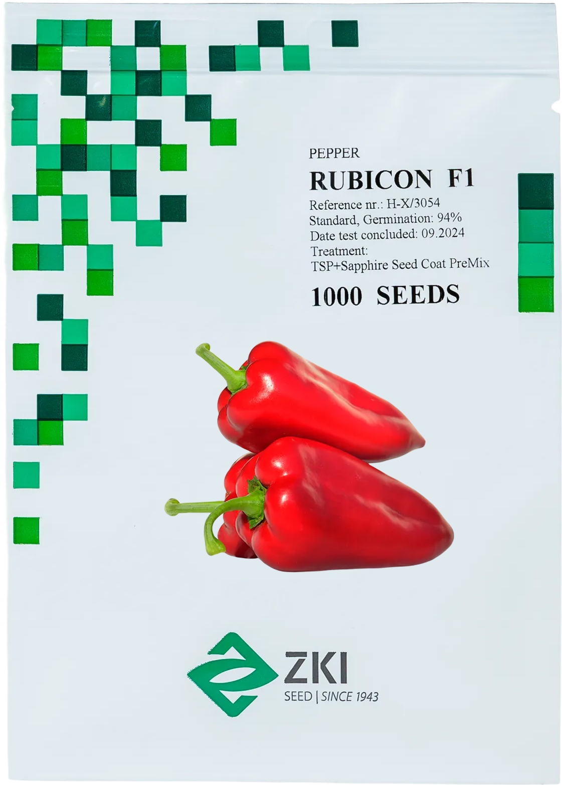 Semințe Ardei ZKI Rubicon F1