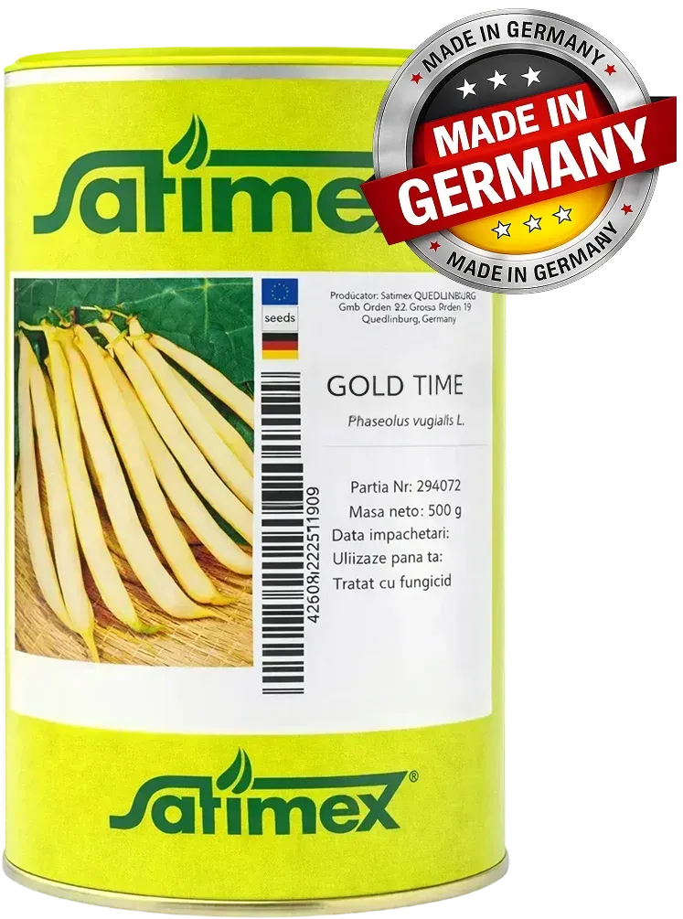 Semințe Fasole Păstăi Satimex Gold Time (soi)