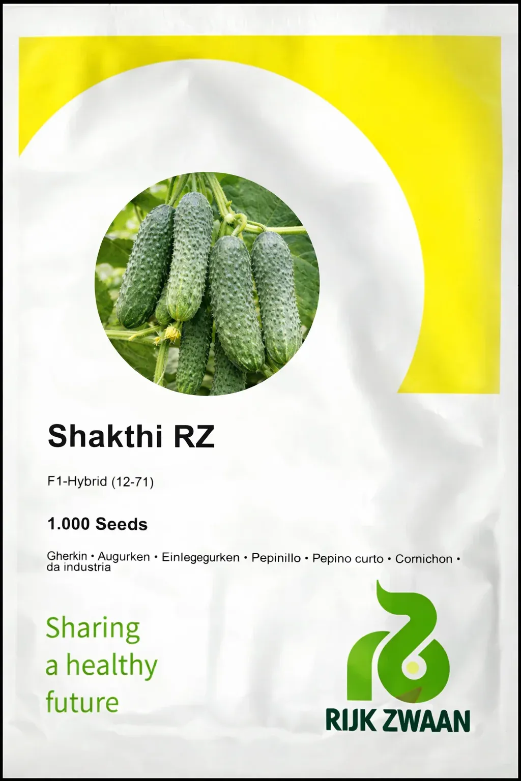 Semințe Castraveți Cornișon Rijk Zwaan Shakthi F1